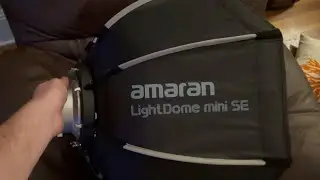 Amaran Light Dome Mini SE is the easiest to setup and tear down!