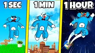 ROBLOX but every second OGGY get 1+ jump