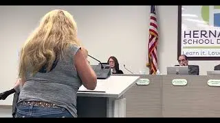 When I Speak, they listen!  Taking on the Hernando County School Board