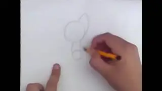 Поняшка чики (учимся рисовать)
