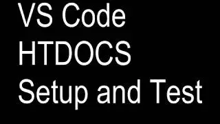 VS Code Localhost Setup