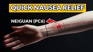 Ease Nausea, Motion Sickness, or Pregnancy Sickness with 2 Acupressure Point Techniques‼️