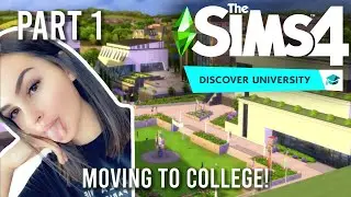 playing the sims 4 discover university! *PART 1*