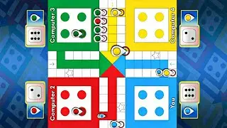 Ludo King Rush Mode No Waiting to Roll Dice | Ludo King 4 players | Ludo gameplay part 4