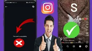 How To Fix instagram reels unavailable problem || This Reels is Unavailable instagram Problem 