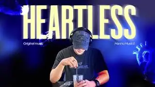 Heartless – MannuMusic0 | Official Instrumental | Emotional Sad Hindi Rap Beat | Melodic Desi Song |
