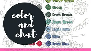 Color and Chat -- Art Animal Stencils Color by Number - Sunlife Drawing