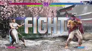 CHUN-LI vs RYU / Street Fighter 6 / PS5