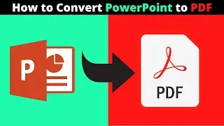 How to Convert PowerPoint to PDF / PPT FILE KO PDF FILE ME KAISE CONVERT KARE