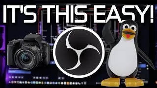 Using a DSLR Camera As a Webcam on OBS Linux [How-To]