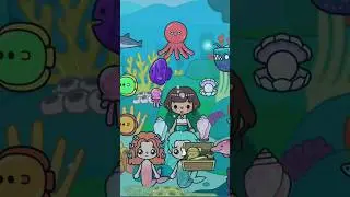 Toca Boca 🧜‍♀️ Mermaid Takes Care of Human Baby (Part 3) 