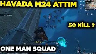 TRYING TO GET 50 KILLER DAY 1 ONE MAN SQUAD | PUBG MOBILE!