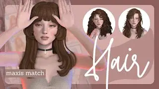 HAIR HAUL in 2 mins. + CC Links 🍓 Sims 4 Must Have Finds
