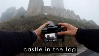 Photographing a medieval castle in the fog ~ POV photography