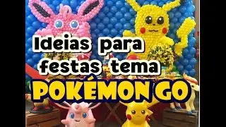POKÉMON-IDEIAS PARA FESTA TEMA POKEMON