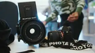 Talking to and Shooting with a High School Photography Class