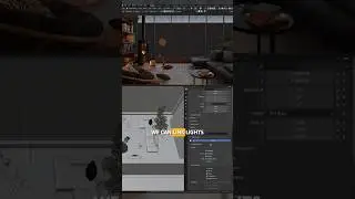 Light Linking BLENDER 4.1 Lighting in #blender #tutorial #blender3d