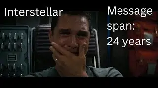 Interstellar (2014) - Scene “Messages span: 23 years