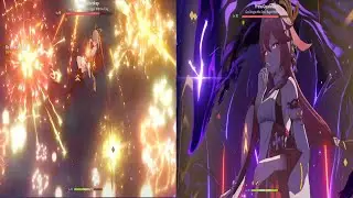 C0 Yoimiya vs C0 Yae Miko Damage Comparison Genshin Impact Version 3.7