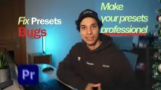 How to make your custom presets Professional in premiere pro