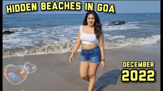 GOA VLOG 2023 | EXPLORE THE HIDDEN BEACHES | DREAM BEACH | OZRAN BEACH | ANJUNA | GOA NIGHT LIFE