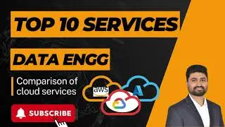 Top 10 Data Engineering Services On Clouds | Aws Cloud Data Engineer Roadmap Must Watch!