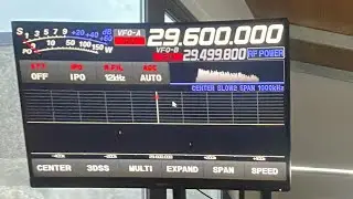 Propagazione e collegamento in Am 10 metri yaesu ftdx 10
