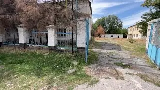 ПЕРВОМАЕВКА. ЗАБРОШЕННАЯ БОЛЬНИЦА. ДЛЯ ФИЛЬМА УЖАСОВ!   КАЗАХСТАН. 3.09. 23 г.