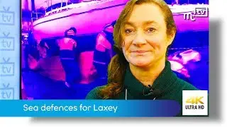 Laxey sea defences meeting