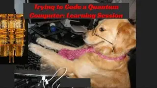 Trying to Code a Quantum Computer: Learning Session