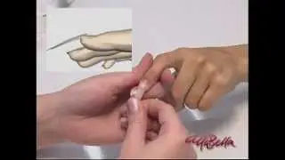 Наращивание ногтей акрилом на типсах