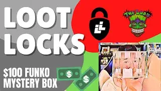 $100 Loot locks Funko Pop Mystery Box and a NEW Discount Code..... Loot Lockers!!!