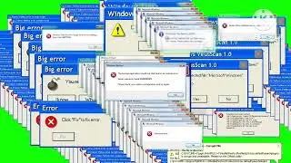 Windows error green screen 2