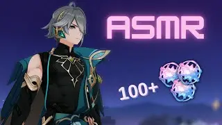 ASMR - Genshin Impact - Pulling for Alhaitham 💚 (whispering)