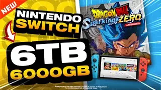 😲6TB, 6000GB EN UNA NINTENDO SWITCH FLASHEADA 👀( Solamente en @Araujuegos !!!