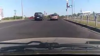 На красный свет