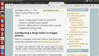 packaging and testing with devpi and tox