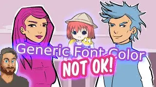How to change font color on a characters name in Ren'Py - The EASY way!