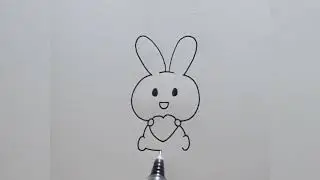 how to draw a rabbit | tag someone