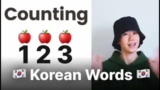 🇰🇷 Basic Vocabulary - Counting 🔢 | Essential Words for Beginners
