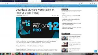 VMware® Workstation 14 Pro How to activate the license