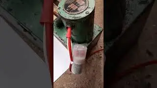 3 phase coolant pump with single phase supply #shorts