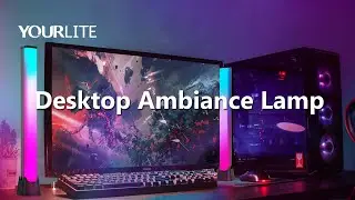 YOURLITE Smart Ambiance Light Color Changing Backlight LED Ambiance Rhythm Lamp For Gaming
