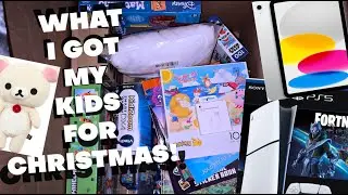 What I got my kids for Christmas 🎄 Teen & 8 yr old 2024 #christmas