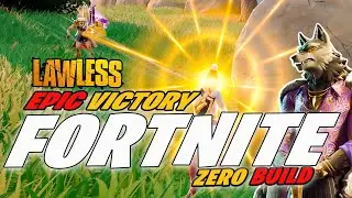 🔥 EPIC Solo Victory! Last Zone INTENSE Fight in Zero Build Fortnite Lawless Season 2 🔥