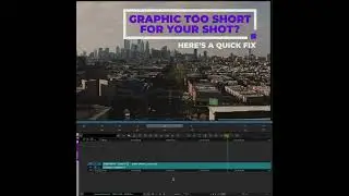 Avid Media Composer-Extend a Graphic