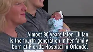 Central Florida baby is family’s fourth generation to be born at Florida Hospital