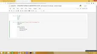 Python Program Check the number is palindrome or not