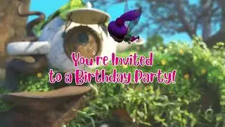 🧚‍♀️ Fairy Birthday Video Invitation – Digital Invite for Girls Enchanted Party!