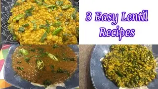 3 Easy Lentil Recipes | sobia’s world